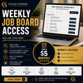 Weekly Job Board Access